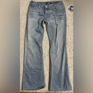 ROCK & REPUBLIC light wash blue bootcut boot cut jeans 27 4 and